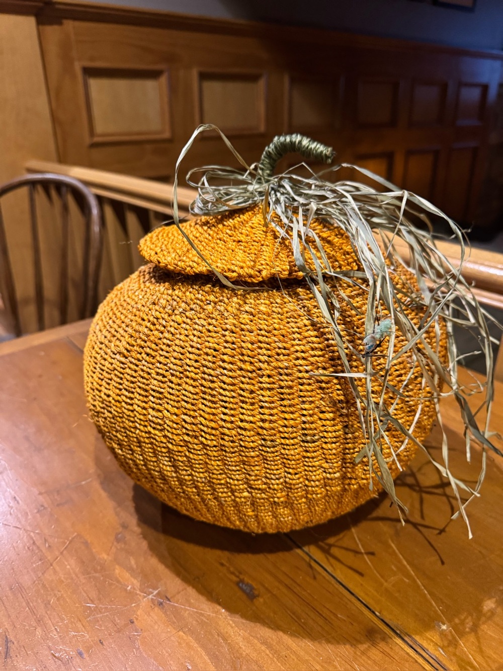 HALLOWEEN Pumpkin Basket with Lid